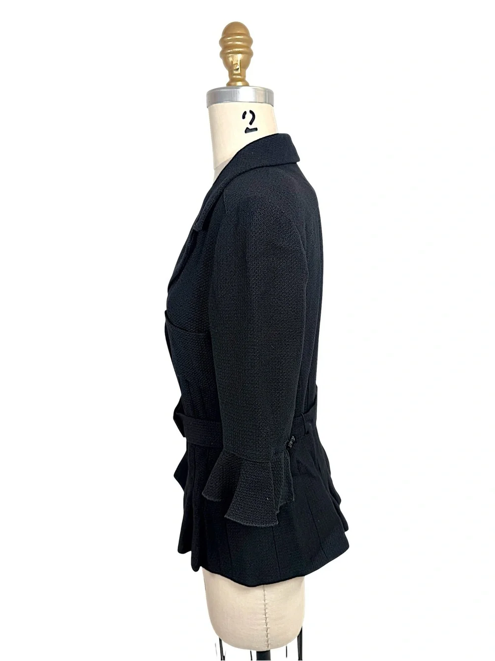 Chanel Cruise 2007 Belted Peplum Jacket FR36
